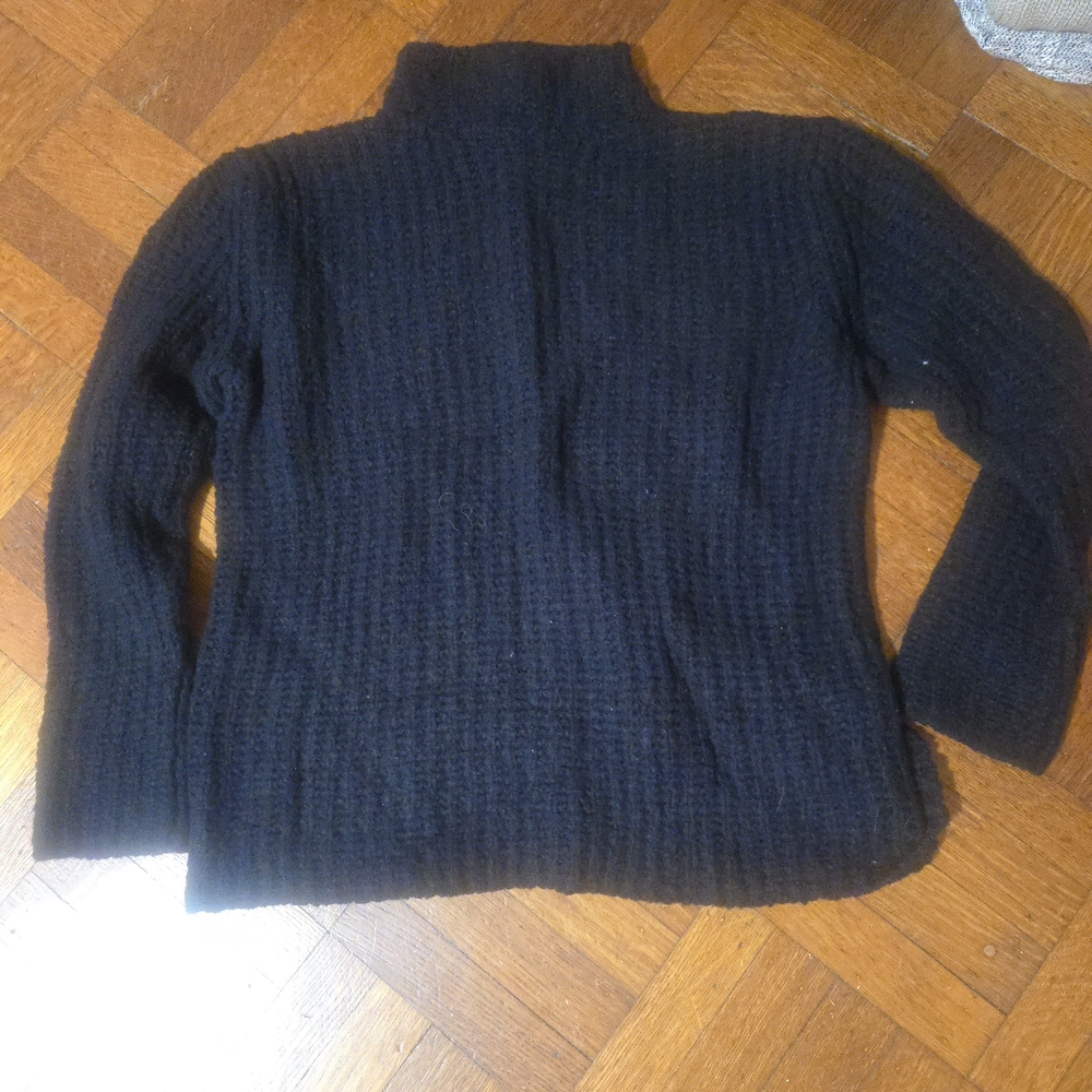 Rafaella Midnight Cowl Mock Neck Sweater - Picture 3 of 3